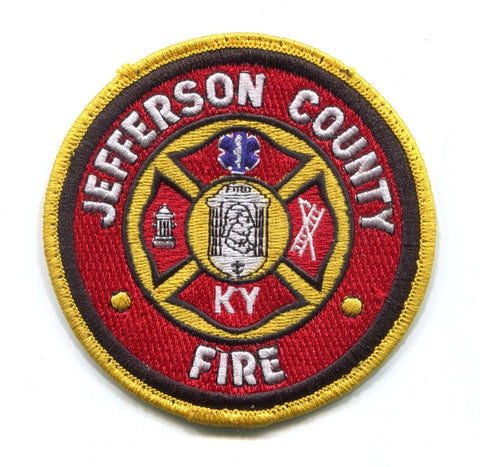 Jefferson County Fire Department Patch Kentucky KY
