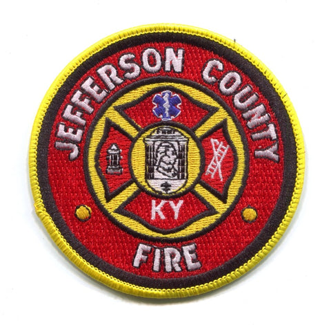 Jefferson County Fire Department Patch Kentucky KY