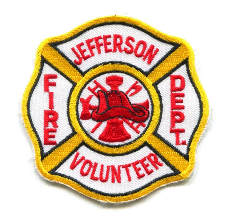 Jefferson Volunteer Fire Department Patch West Virginia WV