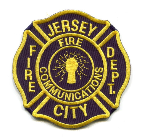 Jersey City Fire Department Communications Patch New Jersey NJ