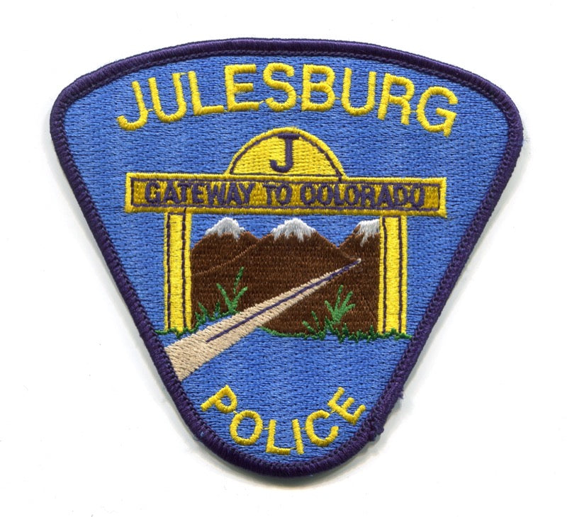 Julesburg Police Department Patch Colorado CO