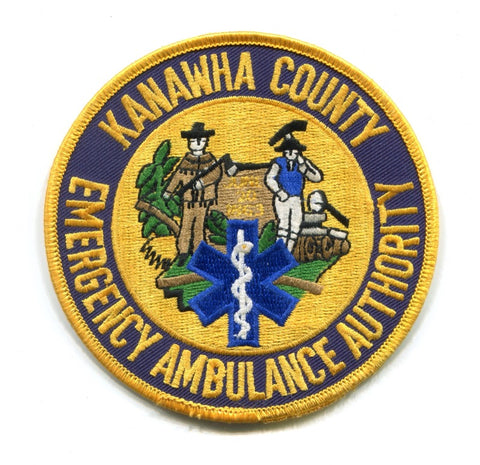 Kanawha County Emergency Ambulance Authority EMS Patch West Virginia WV