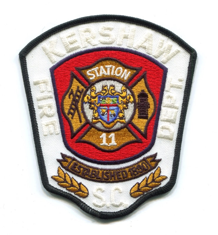 Kershaw Fire Department Station 11 Patch South Carolina SC