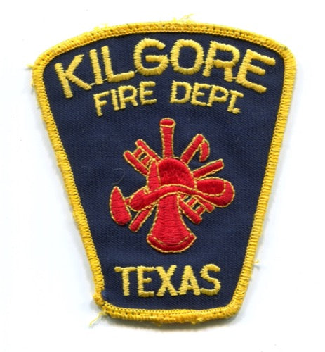 Kilgore Fire Department Patch Texas TX