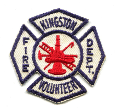 Kingston Volunteer Fire Department Patch Unknown State