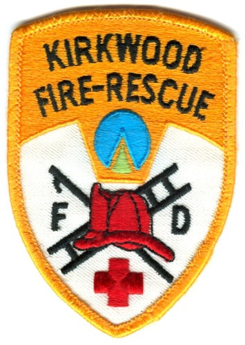 Kirkwood Fire Rescue Department Patch Missouri MO
