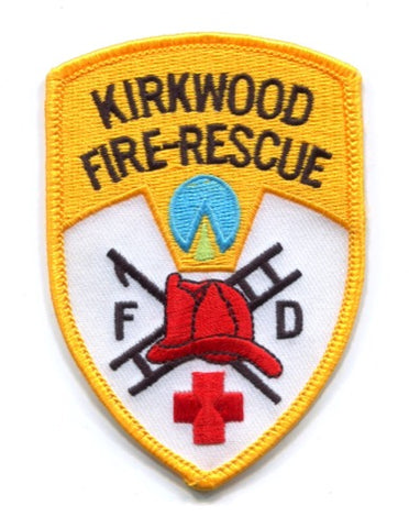 Kirkwood Fire Rescue Department Patch Missouri MO