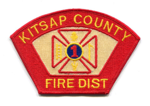 Kitsap County Fire District 1 Patch Washington WA