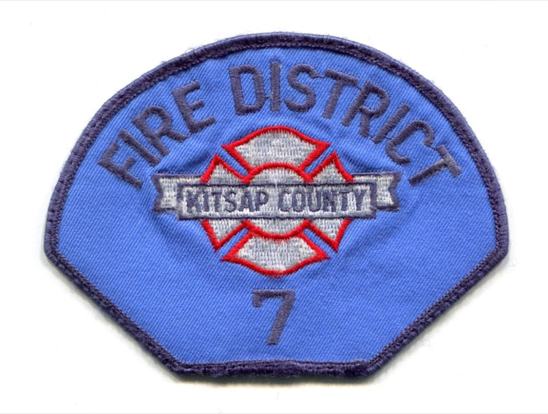 Kitsap County Fire District 7 Patch Washington WA