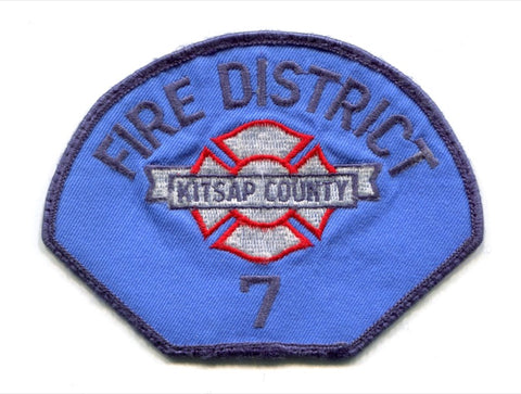 Kitsap County Fire District 7 Patch Washington WA