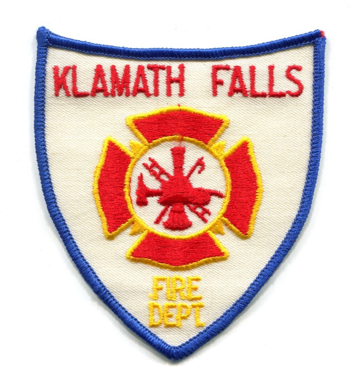 Klamath Falls Fire Department Patch Oregon OR