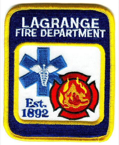 La Grange Fire Department Patch Illinois IL