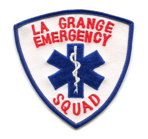 LaGrange Emergency Squad Ambulance EMS Patch Unknown State