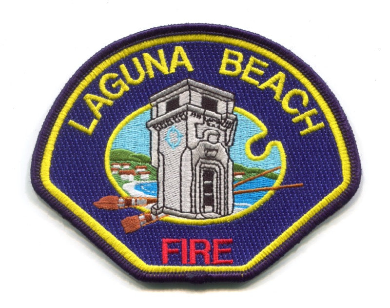 Laguna Beach Fire Department Patch California CA