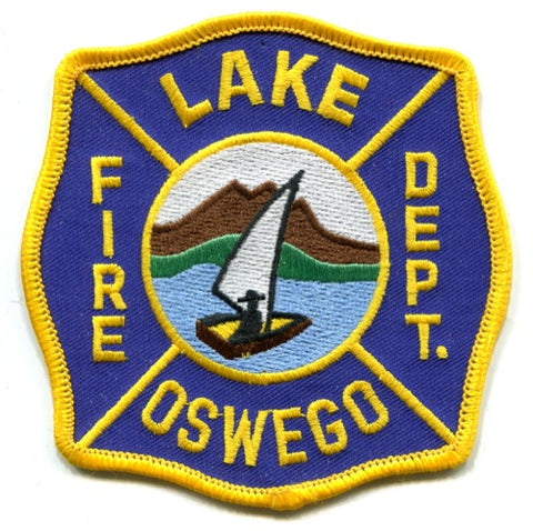 Lake Oswego Fire Department Patch Oregon OR
