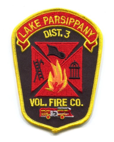Lake Parsippany Volunteer Fire Company District 3 Patch New Jersey NJ