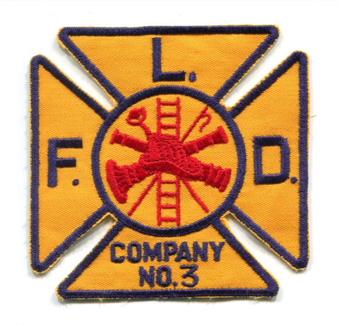 Lakeville Fire Department Company Number 3 Patch New York NY