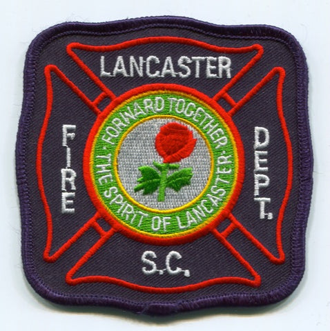 Lancaster Fire Department Patch South Carolina SC