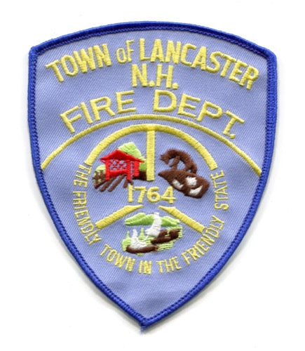 Lancaster Fire Department Patch New Hampshire NH