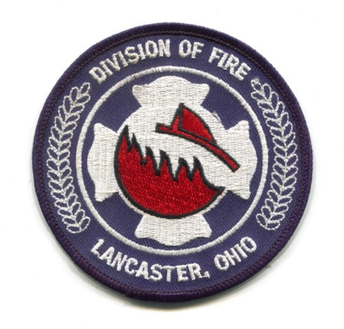 Lancaster Division of Fire Department Patch Ohio OH