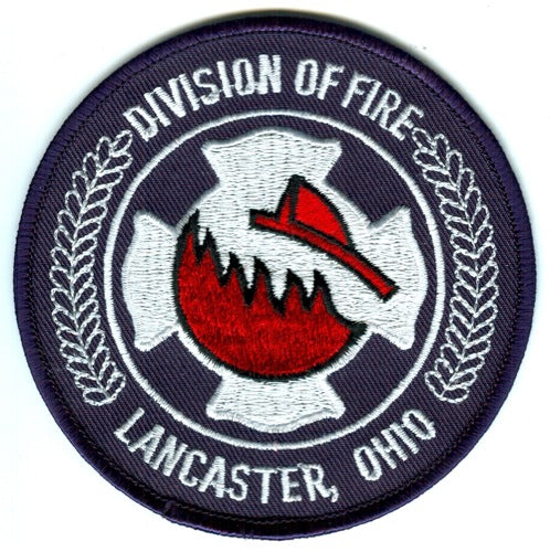 Lancaster Division of Fire Department Patch Ohio OH