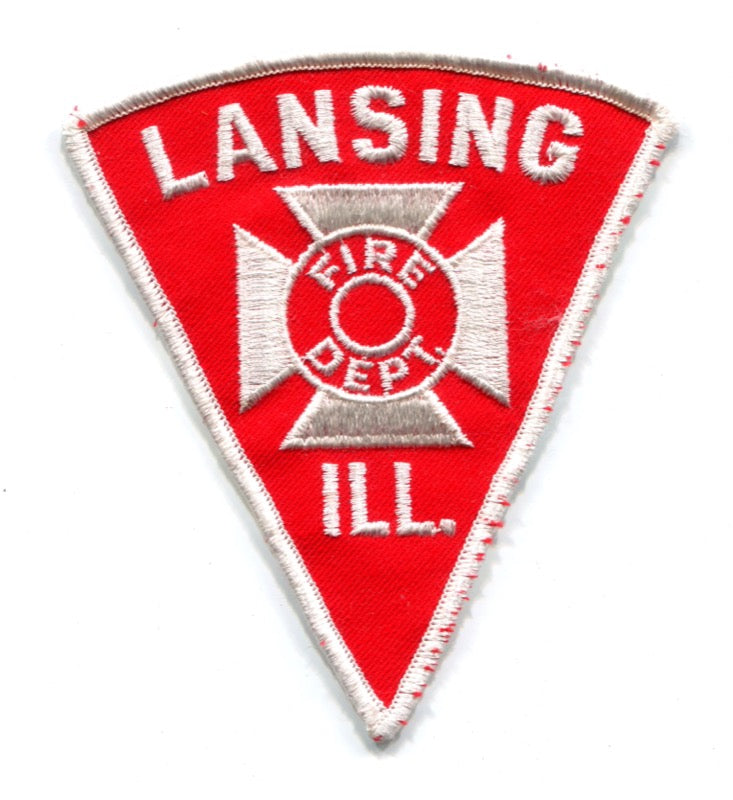 Lansing Fire Department Patch Illinois IL