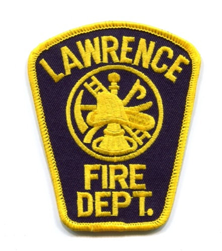 Lawrence Fire Department Patch Massachusetts MA