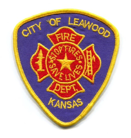 Leawood Fire Department Patch Kansas KS