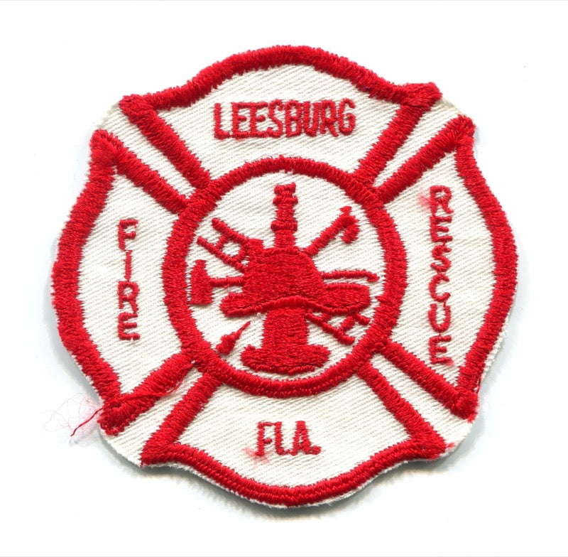 Leesburg Fire Rescue Department Patch Florida FL
