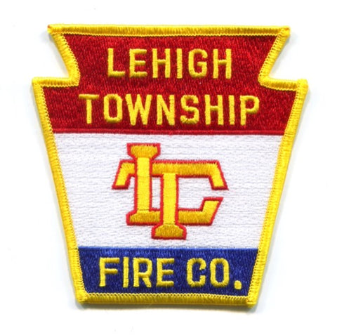 Lehigh Township Fire Company Patch Pennsylvania PA