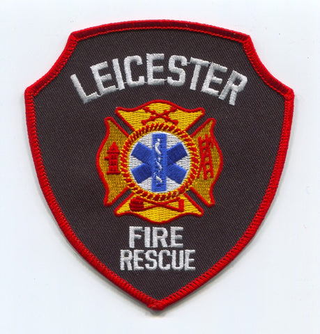 Leicester Fire Rescue Department Patch North Carolina NC