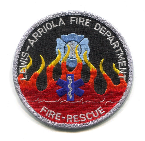 Lewis Arriola Fire Rescue Department Patch Colorado CO
