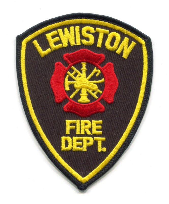 Lewiston Fire Department Patch Maine ME