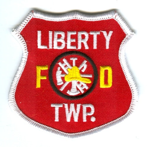 Liberty Township Fire Department Patch Ohio OH