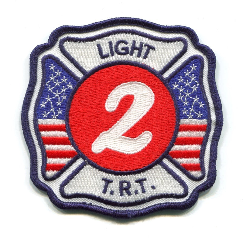 Fire Department Light 2 Technical Rescue Team TRT Patch Unknown State