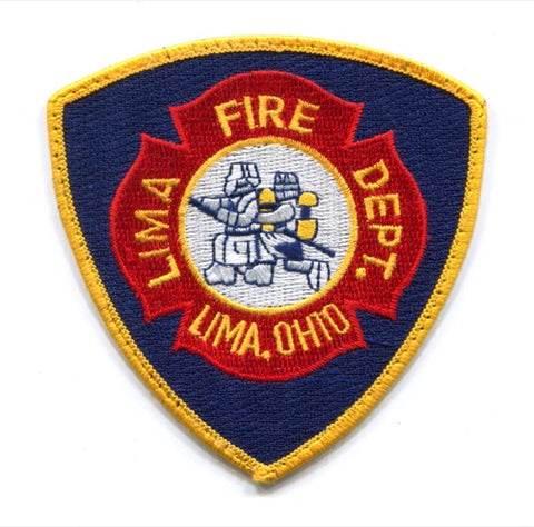 Lima Fire Department Patch Ohio OH