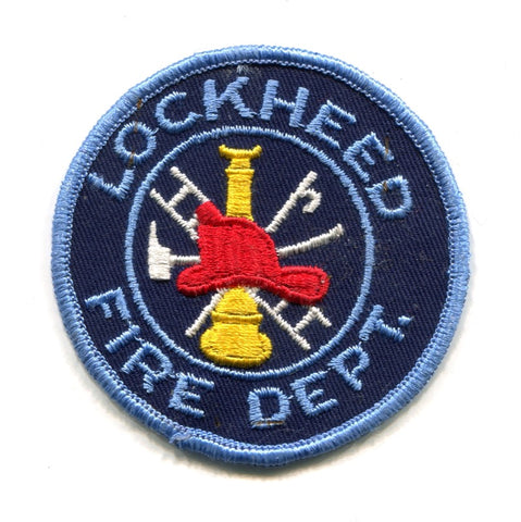 Lockheed Fire Department Patch Georgia GA