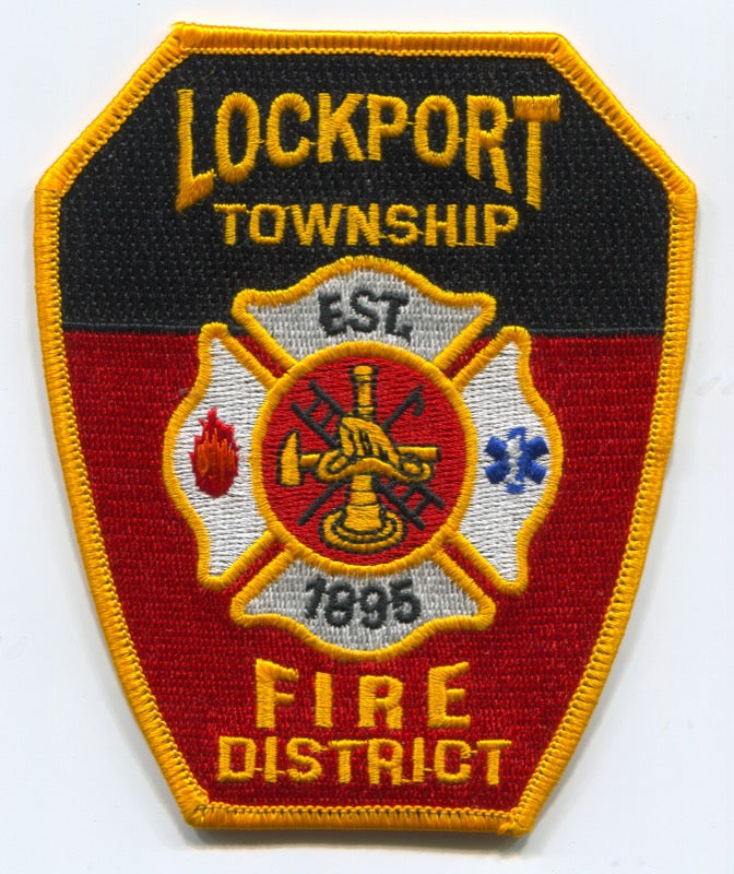 Lockport Township Fire District Patch Illinois IL