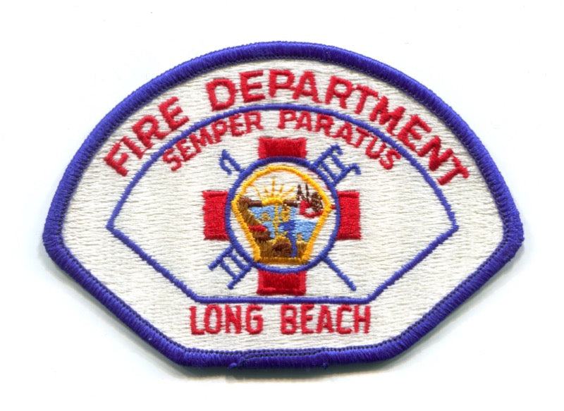 Long Beach Fire Department Patch California CA