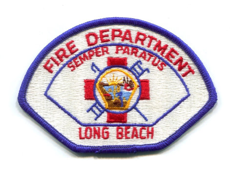 Long Beach Fire Department Patch California CA