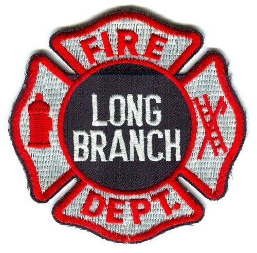 Long Branch Fire Department Patch New Jersey NJ