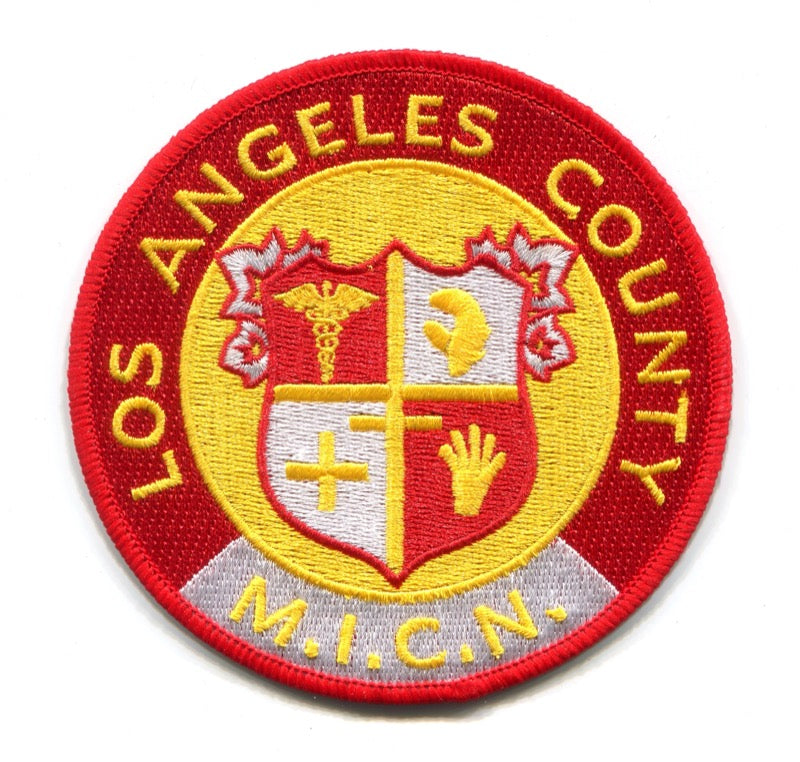 Los Angeles County Emergency Medical Services EMS MICN Patch California CA