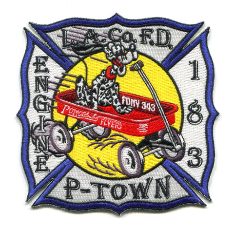 Los Angeles County Fire Department Engine 183 Patch California CA