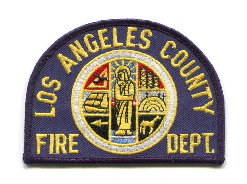 Los Angeles County Fire Department Patch California CA