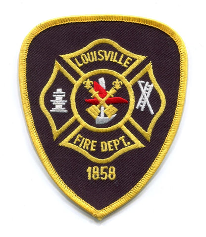 Louisville Fire Department Patch Kentucky KY