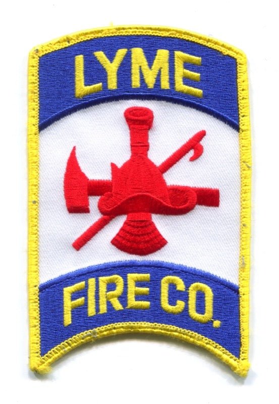Lyme Fire Company Patch Connecticut CT