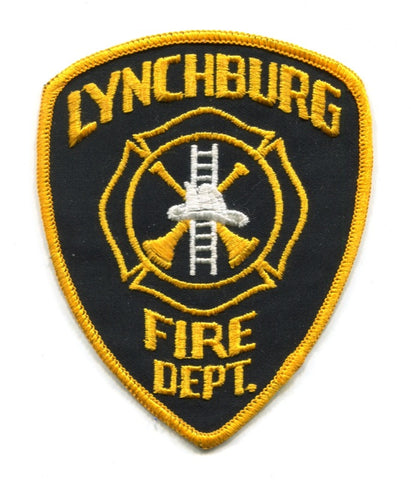 Lynchburg Fire Department Patch Virginia VA