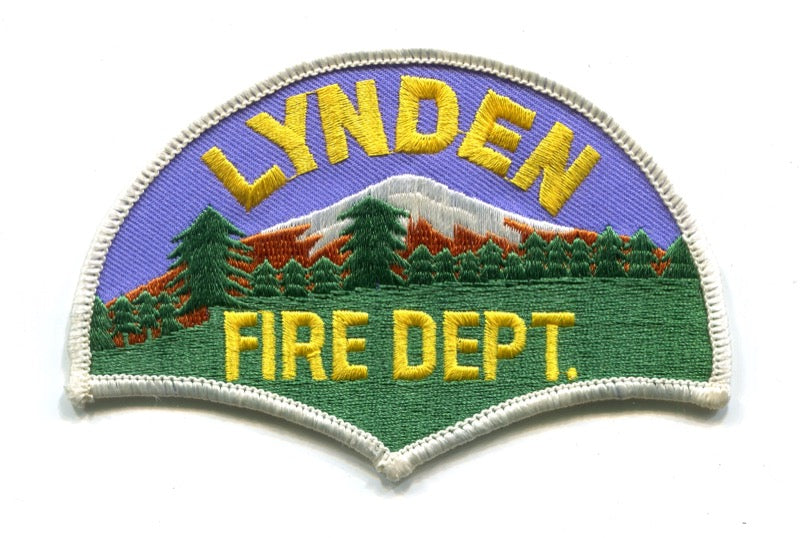 Lynden Fire Department Patch Washington WA