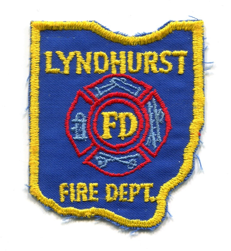 Lyndhurst Fire Department Patch Ohio OH