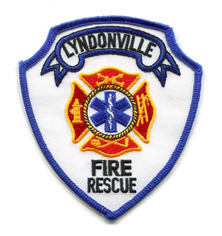 Lyndonville Fire Rescue Department Patch New York NY